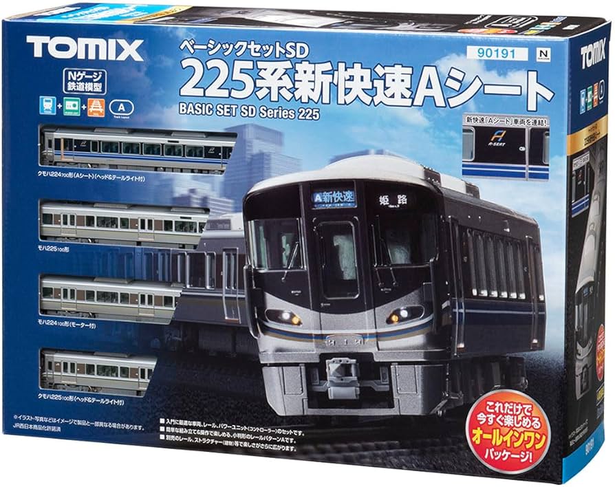 Amazon | TOMIX Nゲージ ベーシックセットSD 225系 新快速 Aシート