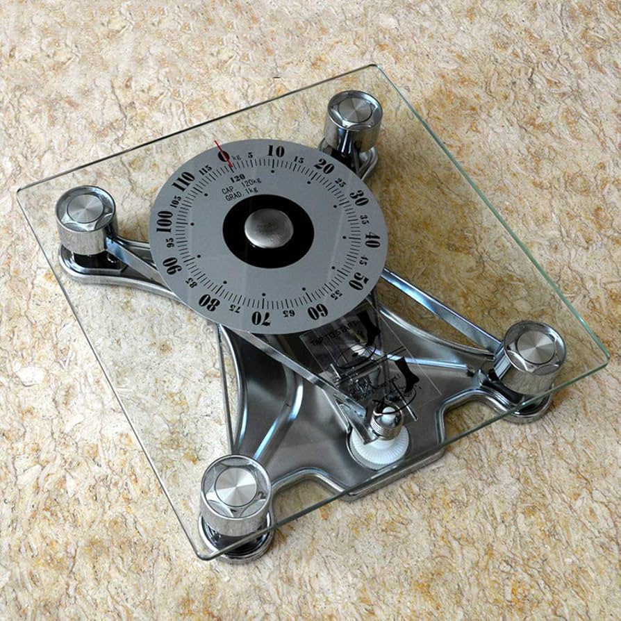 Amazon.co.jp : アナログ体重計、体重計、ガラス透明、健康的な春の