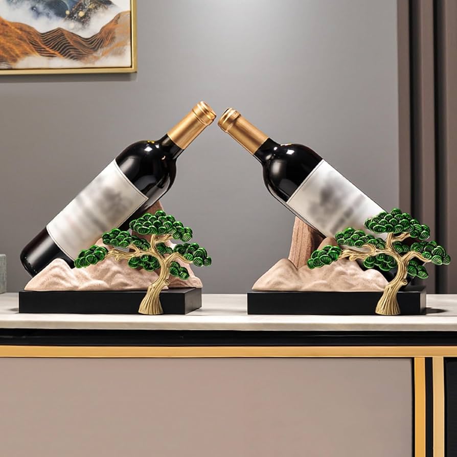 希少✨木製 アンティーク キッチンワゴン ワインホルダー レトロ 木彫