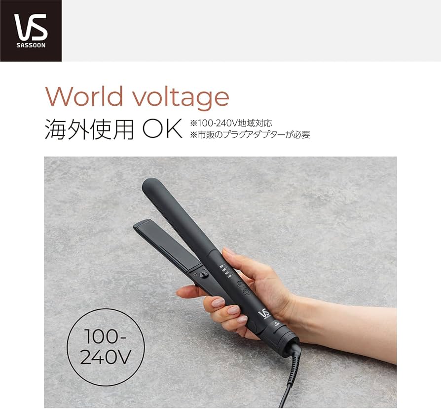 HOLMENKOL アイロン 温度調整可 Amazon | ヘアアイロン コードレス