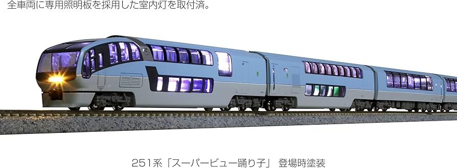 Amazon | KATO Nゲージ 251系「スーパービュー踊り子」 登場時塗装 10