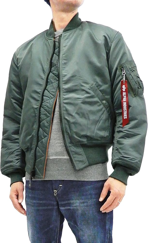 Amazon | (アルファ) Alpha MA-1 フライトジャケット TA1545 Alpha