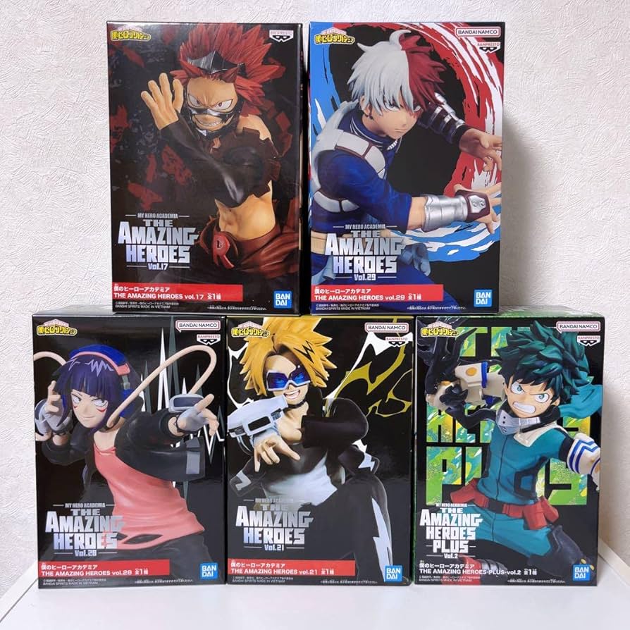 Amazon | ヒロアカ フィギュア A組 セット | フィギュア・ドール 通販