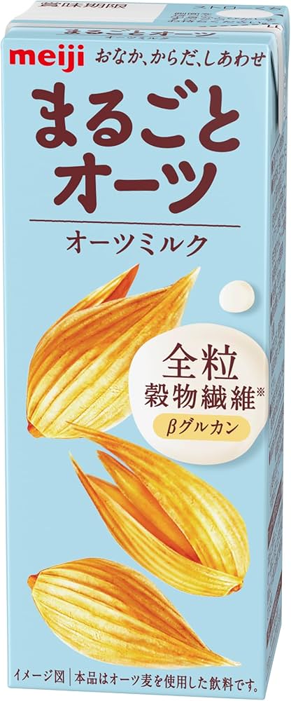 Amazon.co.jp: 【ケース販売】明治まるごとオーツ オーツミルク【紙