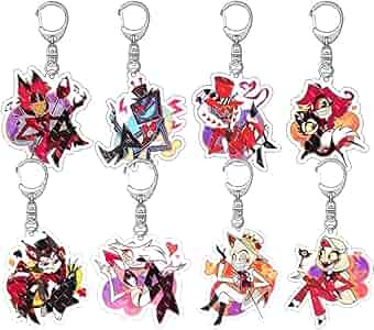 Amazon | ハズビンホテル キーホルダー セット キヤラ キーチェーン 鍵