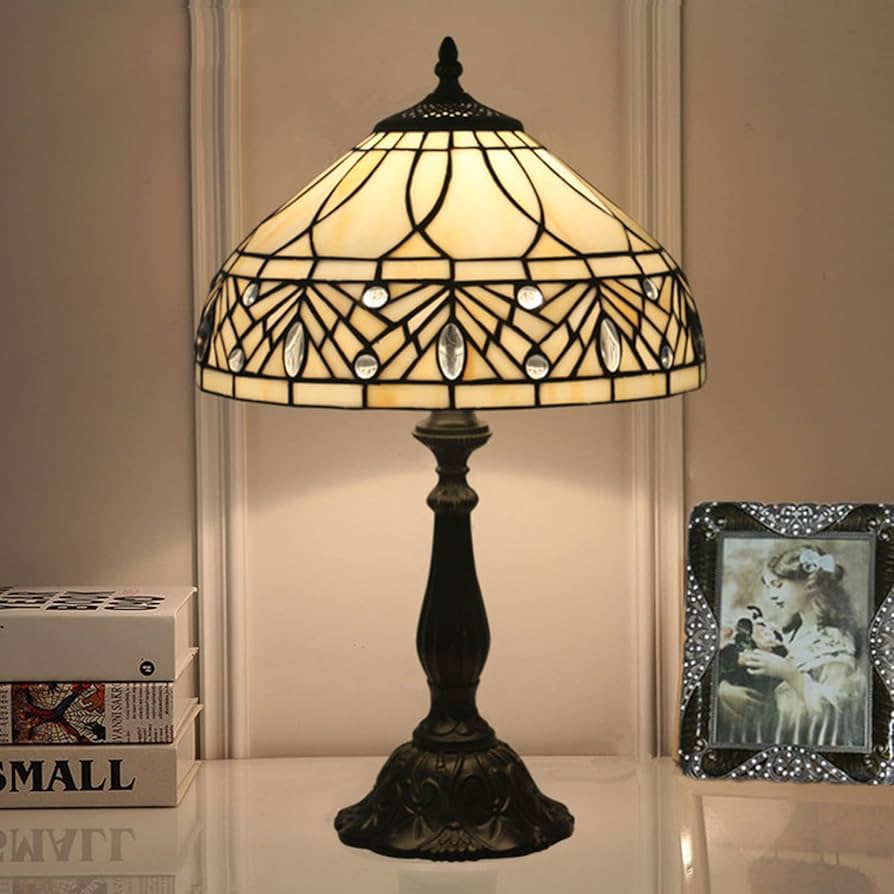 Amazon.co.jp : ティファニー 卓上ランプ レトロ テーブルランプ