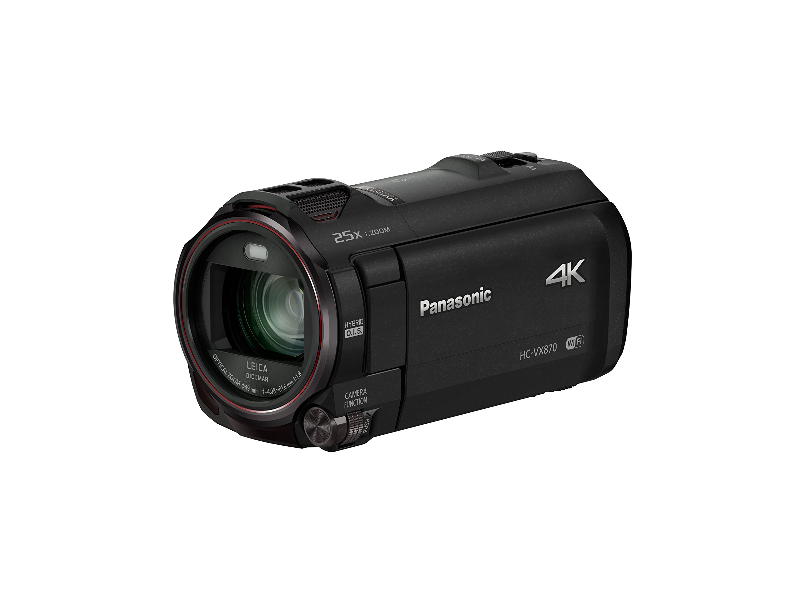 Amazon.com : Panasonic HC-VX870K 4K Ultra HD Camcorder, Twin Video