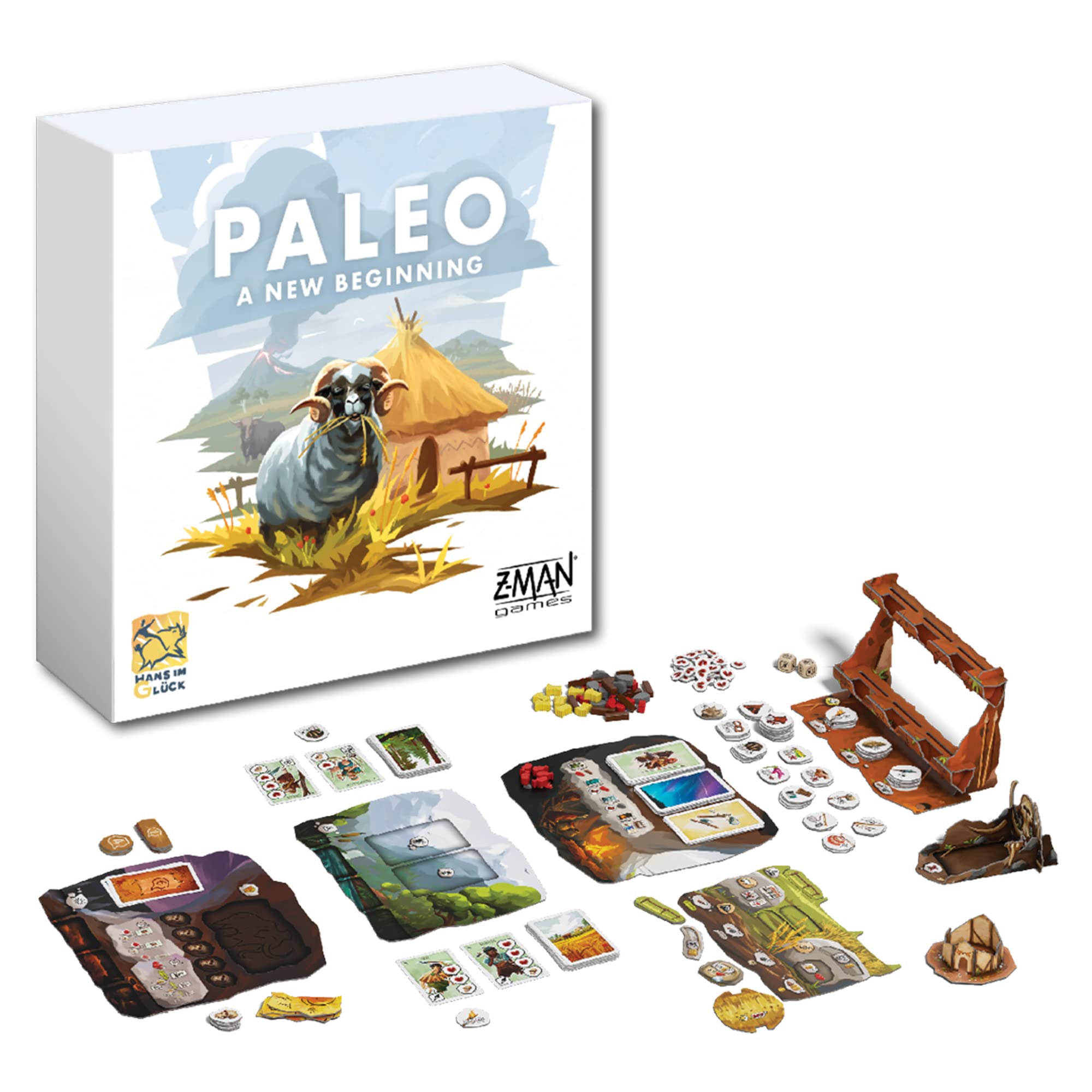 Amazon | Z-Man Games Paleo 新しい始まりのボードゲーム拡張 - 人類の