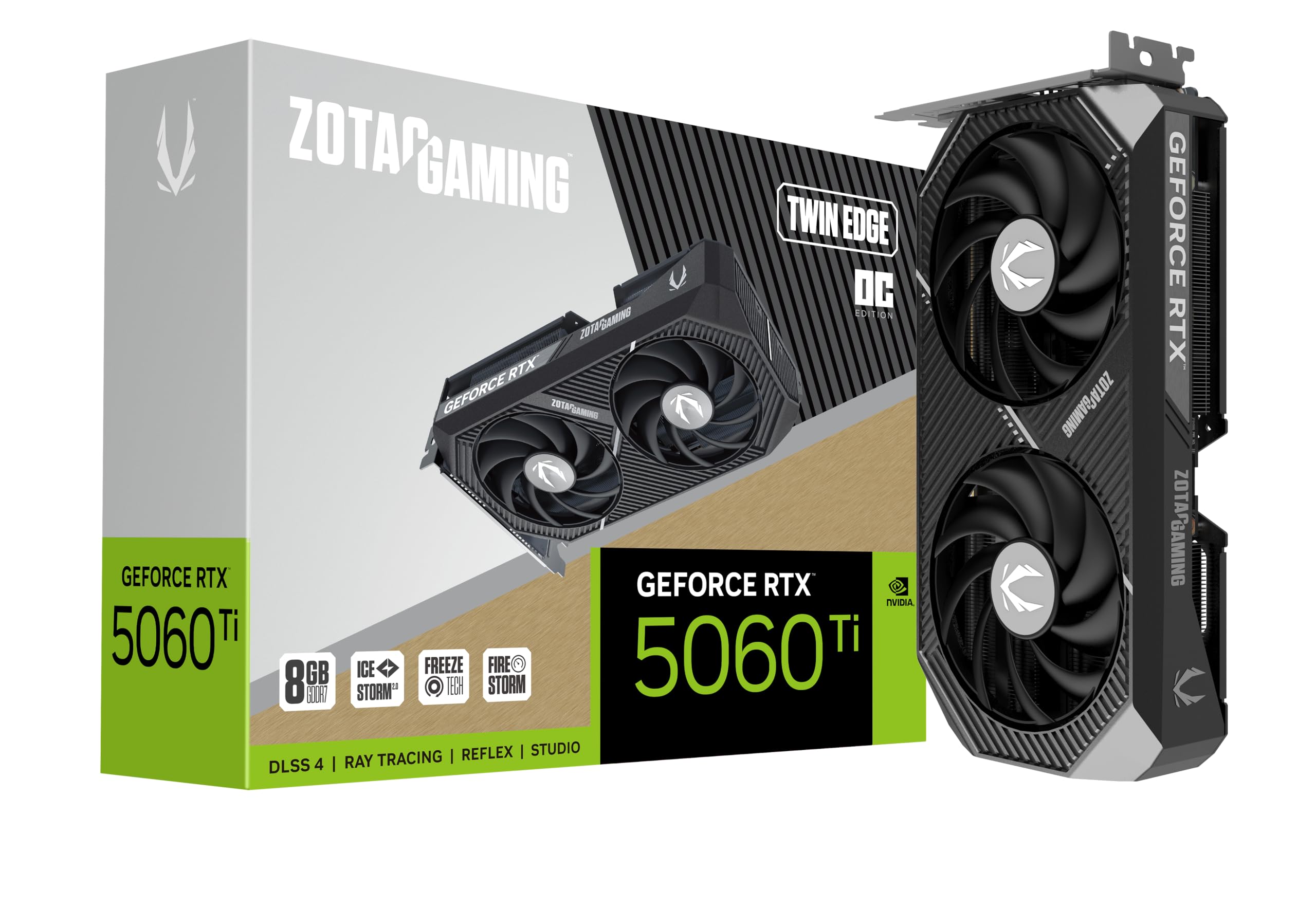 Amazon.com: ZOTAC Gaming GeForce RTX 5060 Ti 8GB Twin Edge OC DLSS