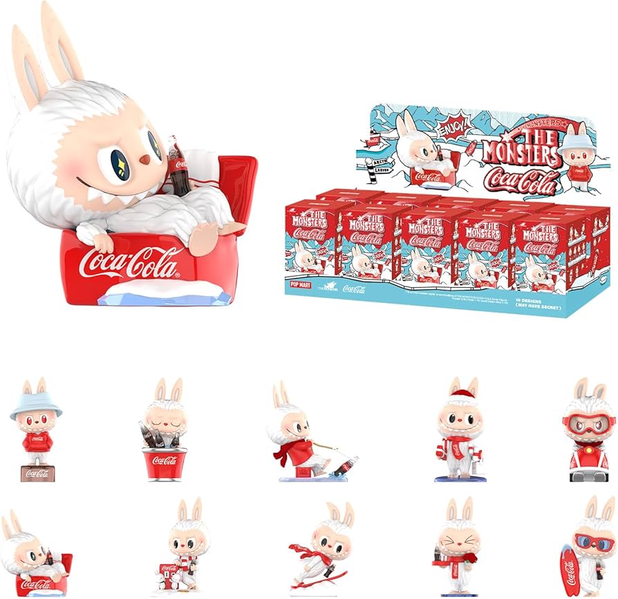 Amazon.com: POP MART The Monsters Coca-Cola Series, 10PCs Blind
