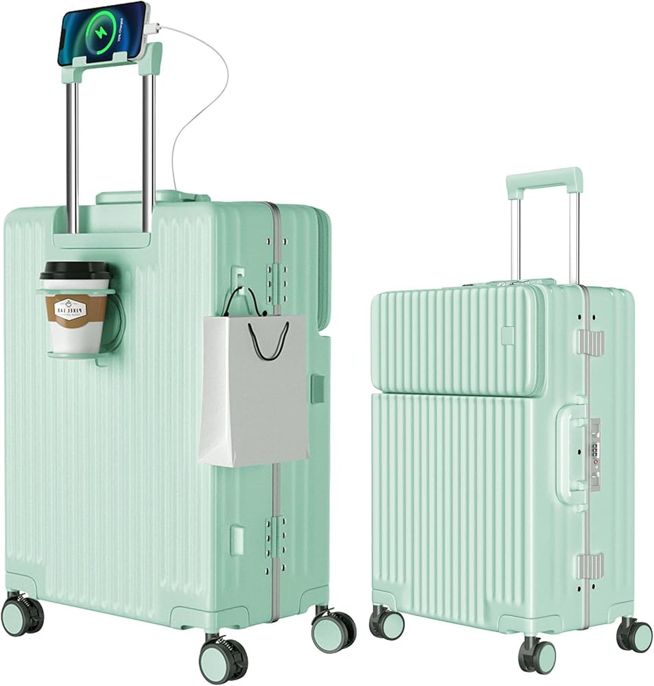 Amazon.co.jp: [Ashard] スーツケース 多機能フロントオープン