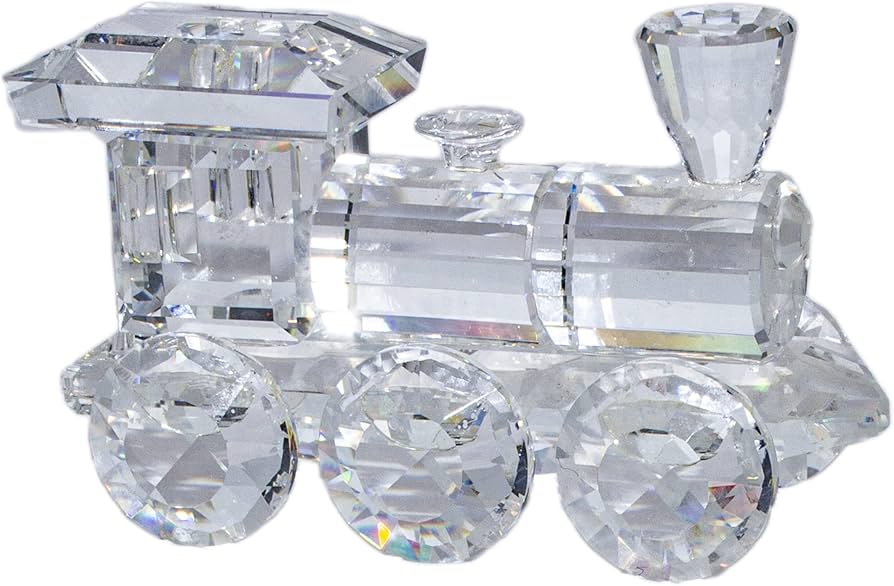 Amazon.co.jp: スワロフスキー 機関車 クリスタル 思い出の置物