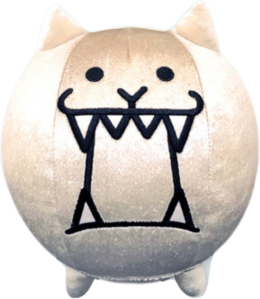 Amazon.co.jp: にゃんこ*大戦争 MBぬいぐるみ8 約20㎝ (メタルネコ