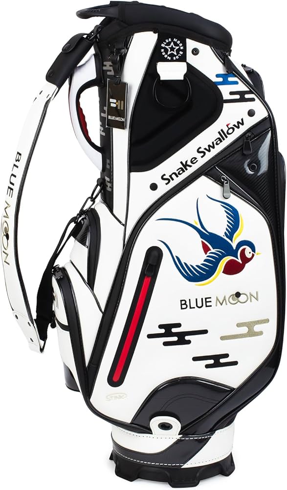 最終⭐️値下げ】BLUEMOON parade neon キャディバッグ 黒 最終