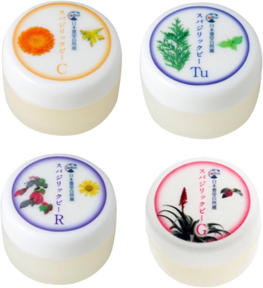 Amazon | 4種セット/スパジリック ビークリームC,Tu,R,G(小) 10g 全身