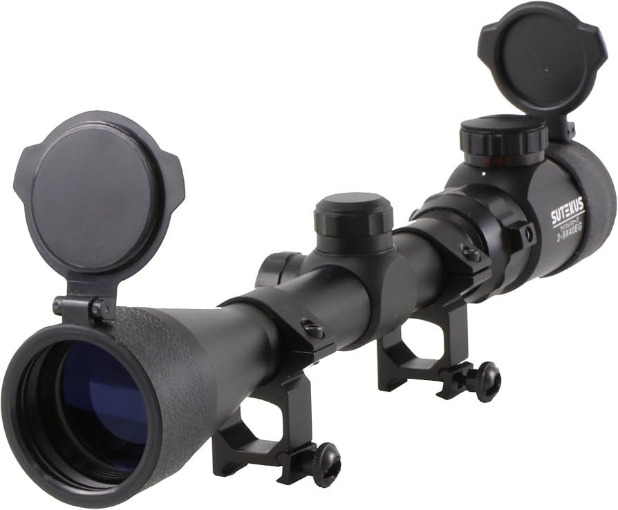 Amazon.co.jp: Sutekusライフルスコープ3-9×40E光度11段階輝度調整可能