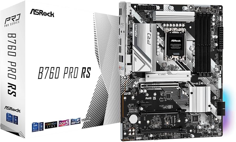 Amazon.com: ASRock B760 Pro RS ATX Motherboard | Supports 14th