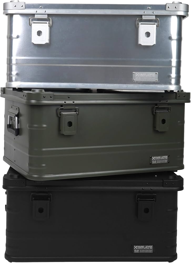 Amazon.co.jp: CAMVIL（カンビル）アルミボックス60L コンテナボックス