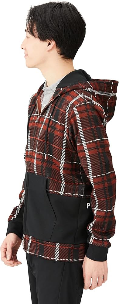 Amazon.co.jp: [パーリーゲイツ] メンズ パーカー Wジャガード