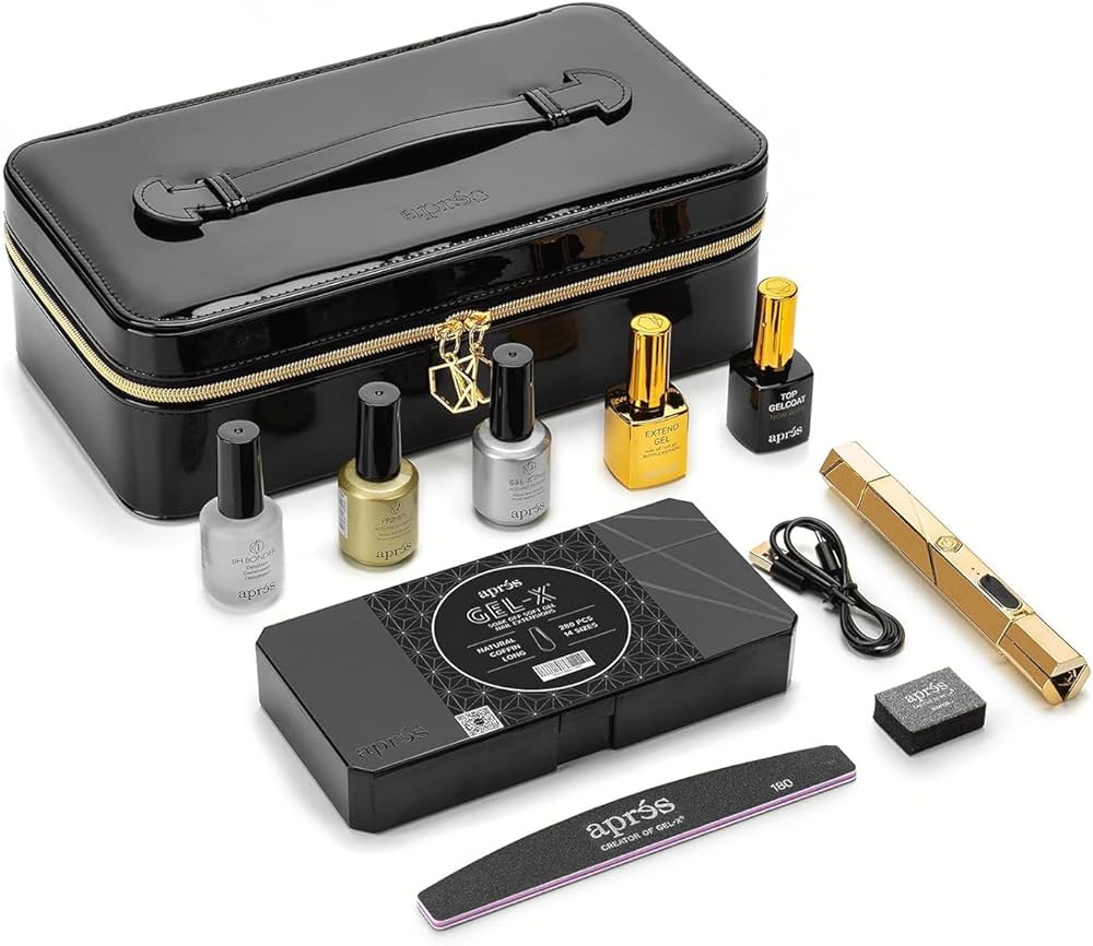 Amazon.com: Apres Gel-X Nail Professional Starter Kit, 14 Sizes 00