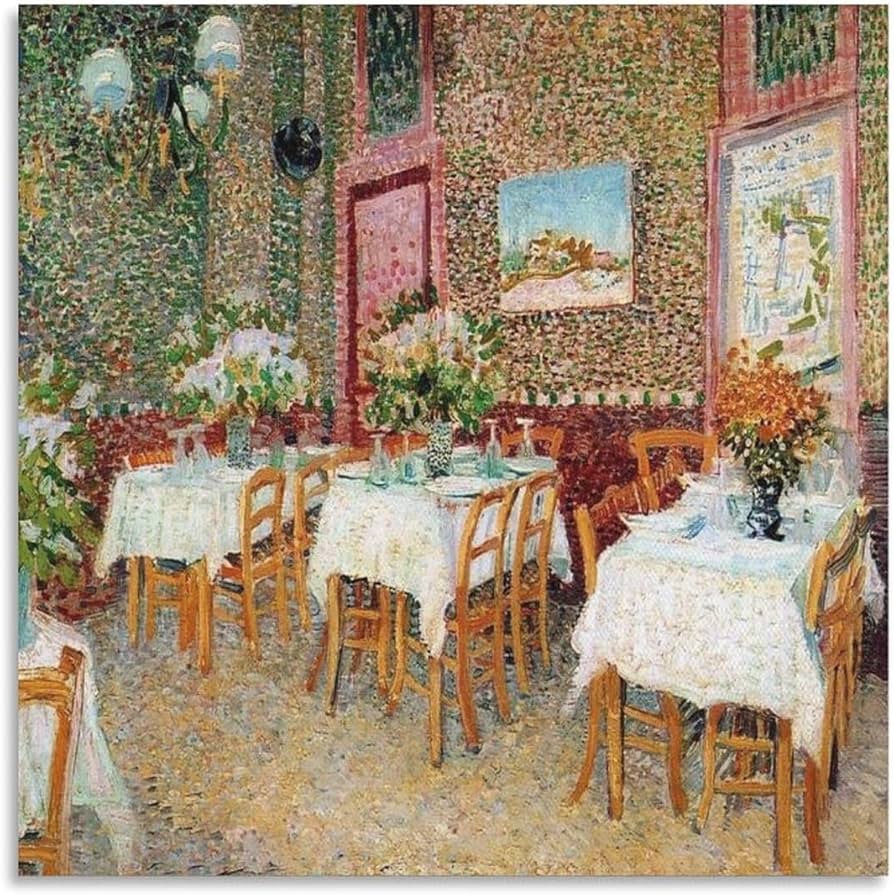 Amazon.co.jp: フィンセント・ファン・ゴッホ『レストランの内部