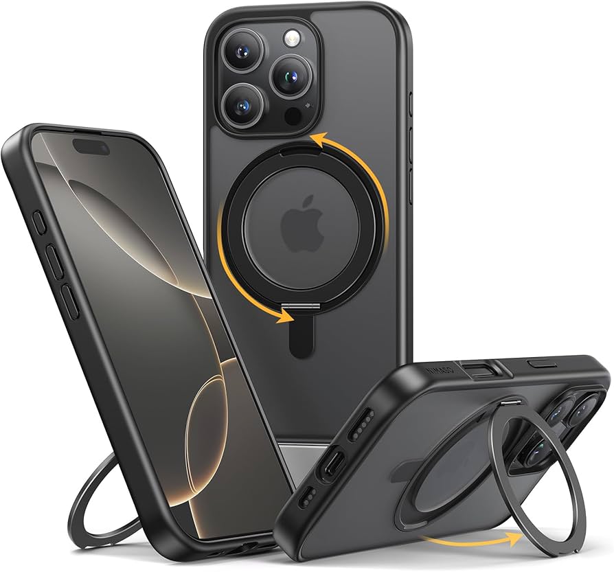 Amazon.co.jp: NIMASO iPhone16Pro用 ケース 縦横両対応 360°回転