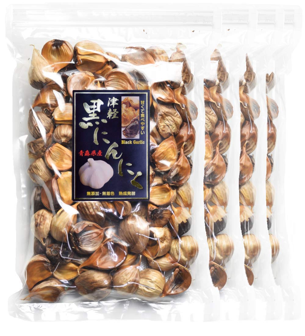 Amazon.co.jp: (旨) 黒にんにく 良品 2kg バラ 500g×4 グルメ通り SHOP