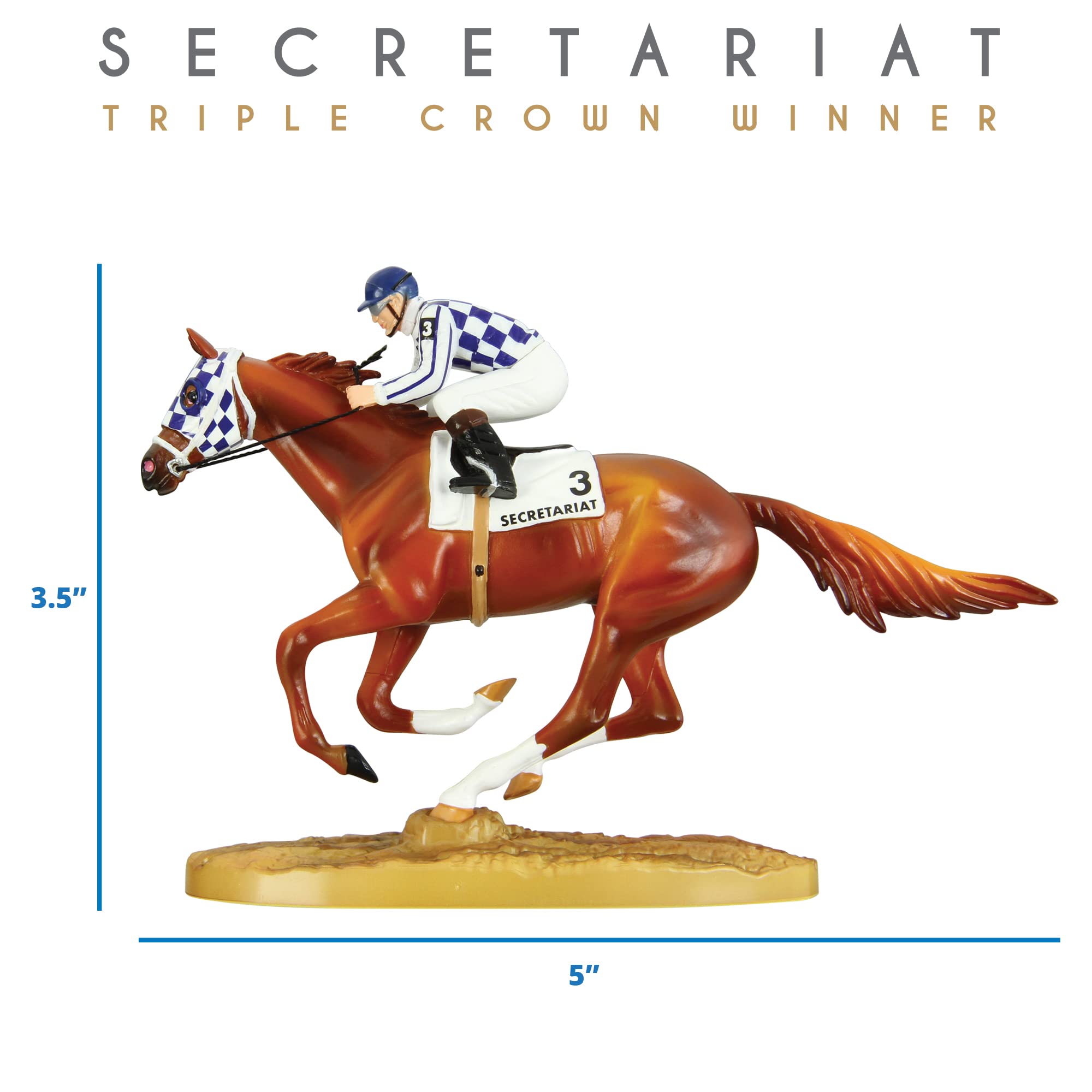 Amazon.co.jp: Breyer Horses Secretariat 50周年記念フィギュア 限定