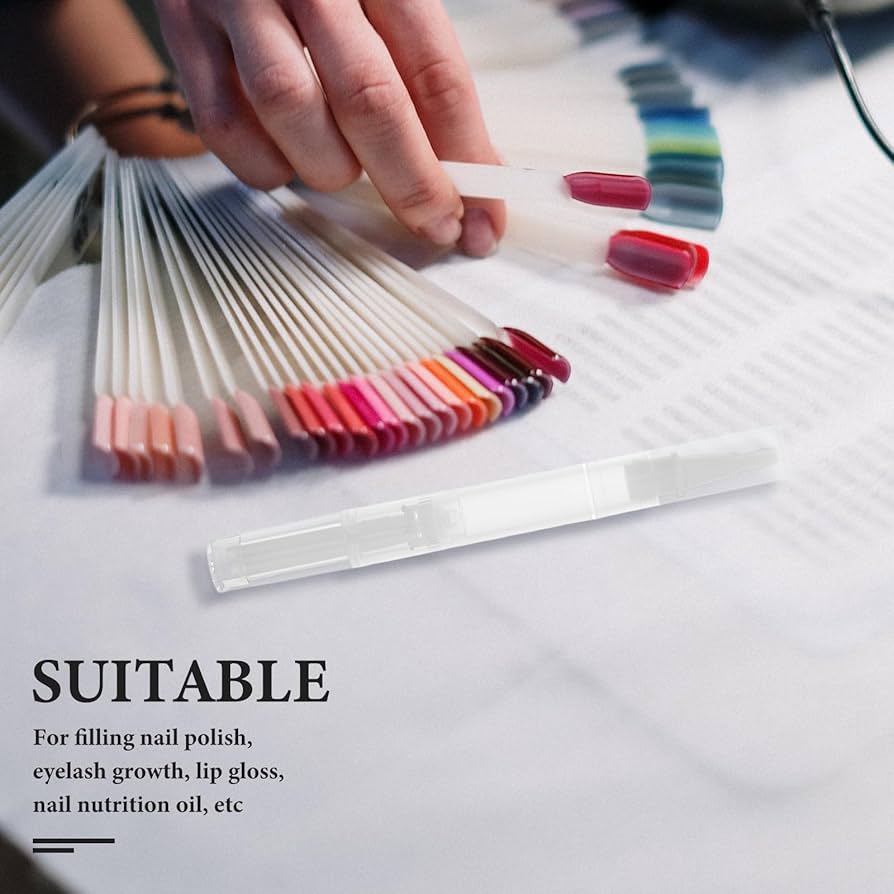 Amazon | ツイストペン ネイルオイルペン 容器 詰め替え ネイルブラシ
