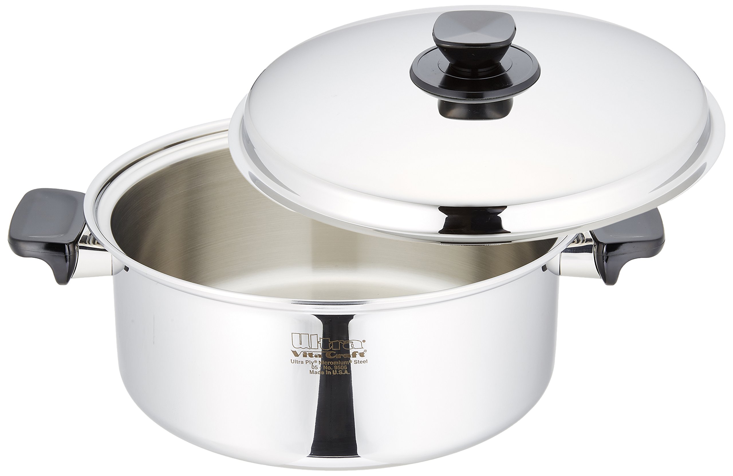 Amazon｜ビタクラフト 両手 鍋 ウルトラ 5.5L 25.5cm 9506｜両手鍋