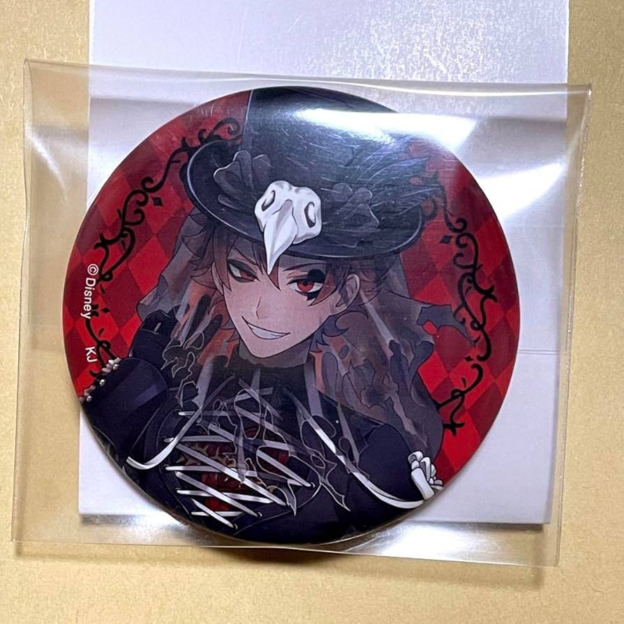 Amazon.co.jp: ツイステ スケアリードレス 缶バッジ AGF エース : おもちゃ