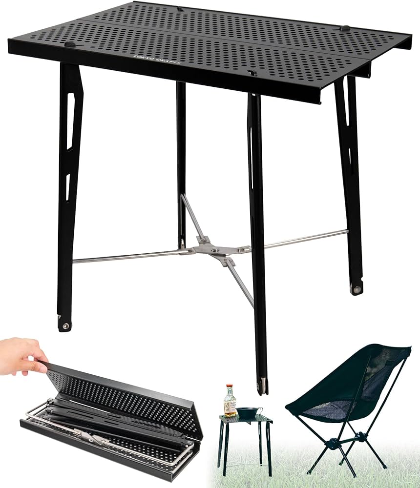 Amazon.co.jp: TOKYO CRAFTS コサイドテーブル キャンプ アウトドア