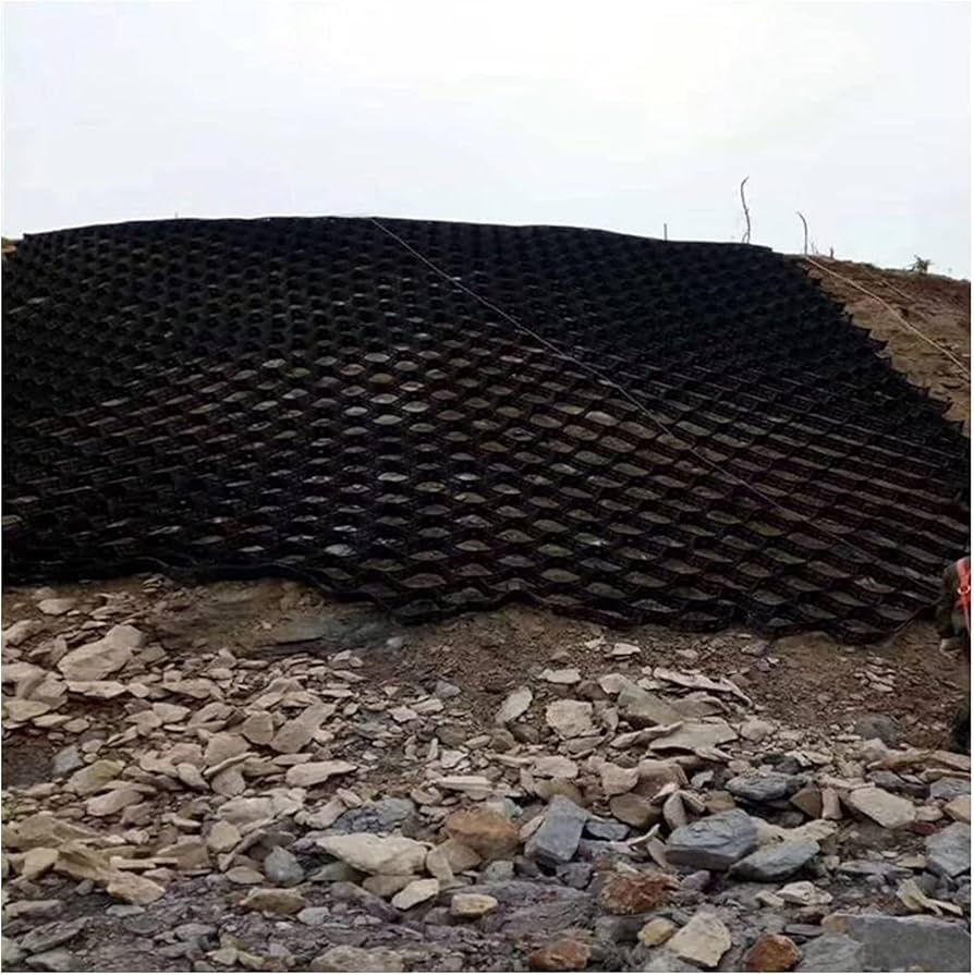 Amazon.co.jp: 土 マット 砂利 保護材 2 インチ / 5 cm 高さ、 透過性