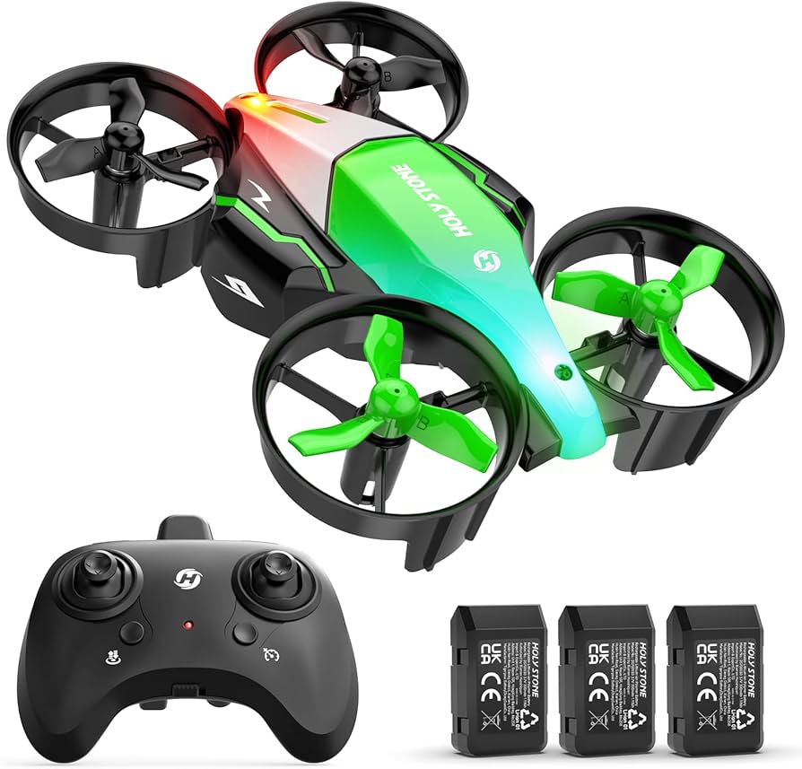 Amazon.co.jp: ドローン 100g未満 Holy Stone 陸空両用 おもちゃ 申請