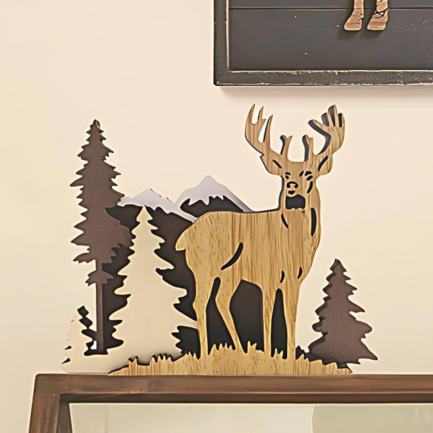 Amazon.co.jp: [ハルジオ] トナカイ 鹿 シカ オブジェ 北欧 インテリア