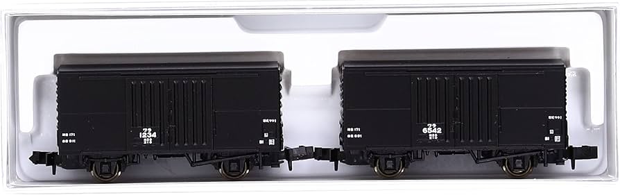 Amazon | KATO Nゲージ ワラ1 2両入 8025 鉄道模型 貨車 ブラック
