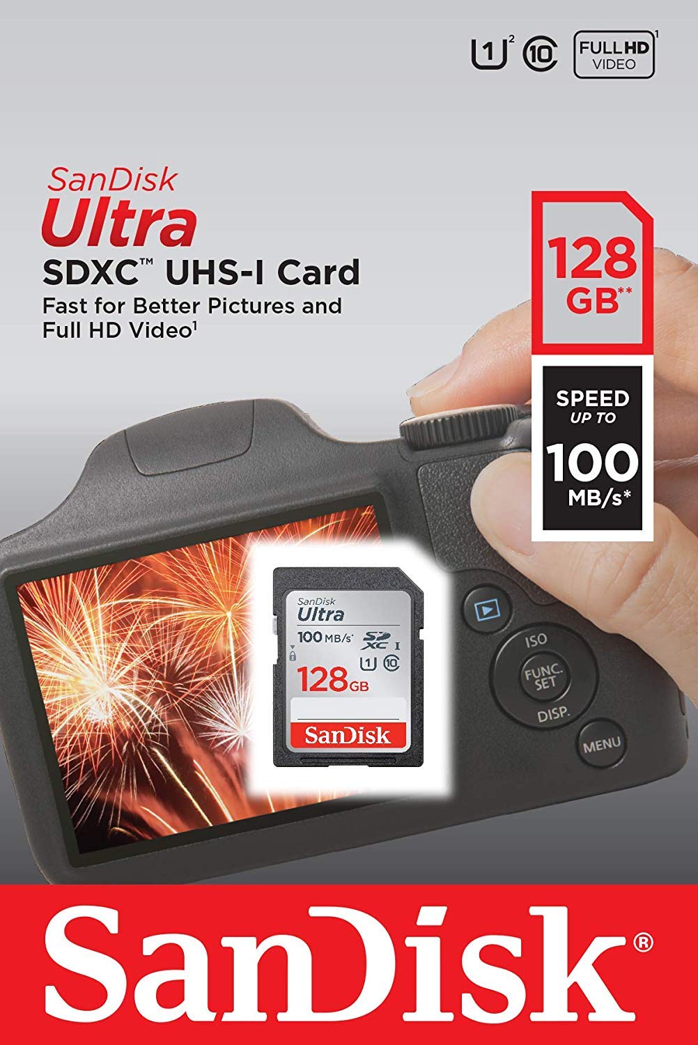 Amazon.com: SanDisk 128GB Ultra SDXC Memory Card works with Nikon