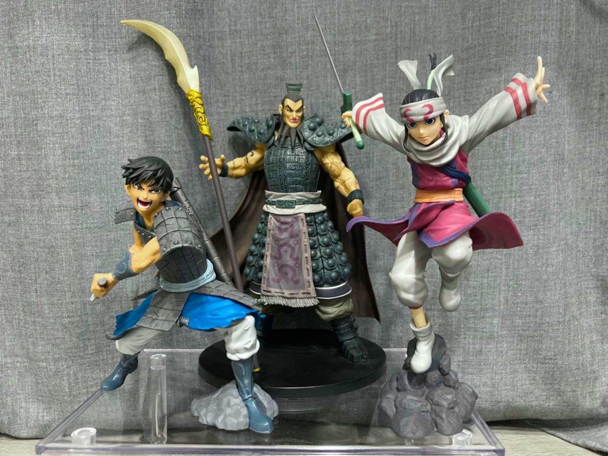 信 羌瘣 桓騎 キングダム フィギュア 4体セット クリエイター