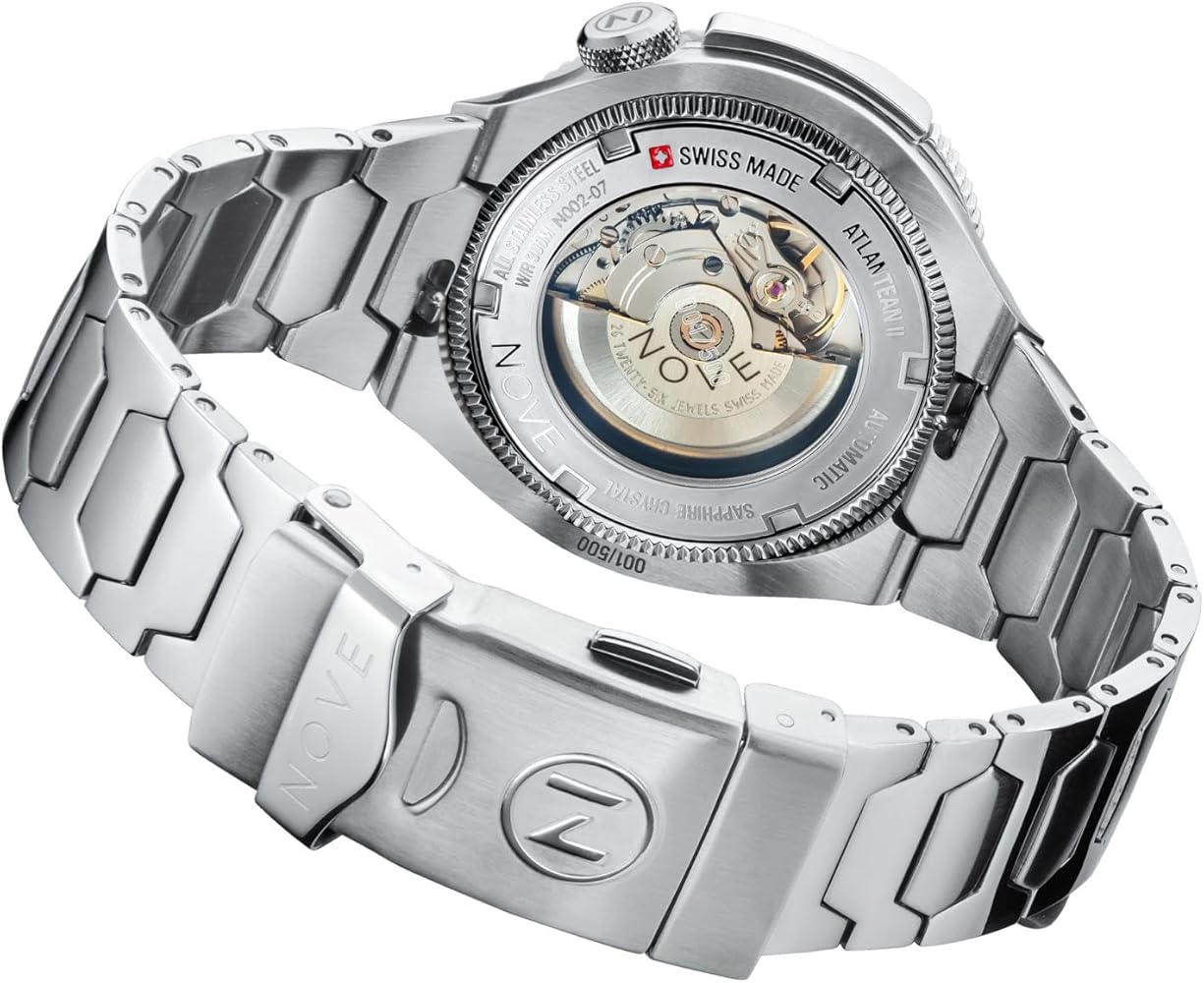 Amazon.com: NOVE Atlantean II - Swiss Made Automatic Dive Watches
