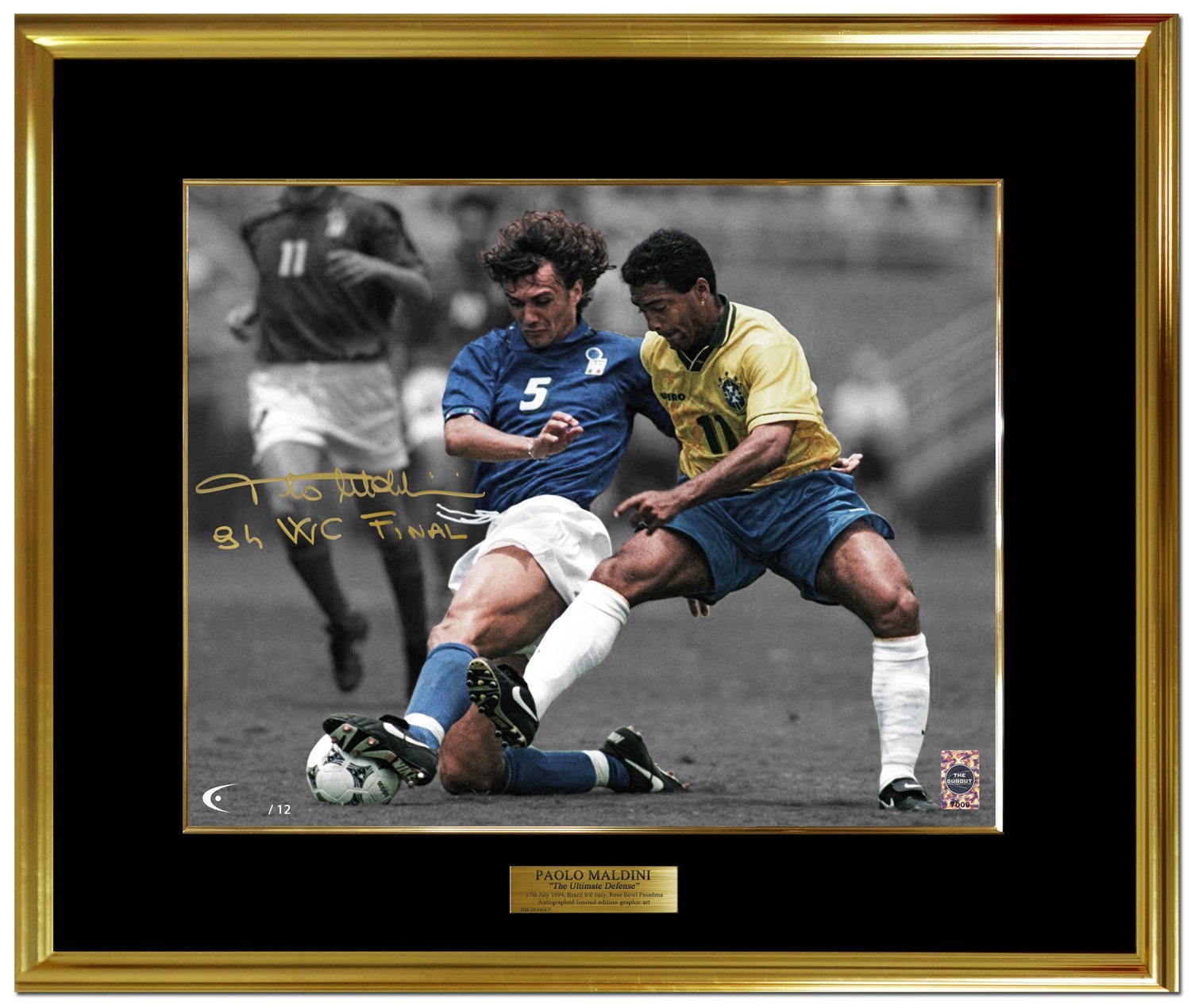 デルピエロブッフォンマルディーニカンナバーロ他直筆サインイタリア代表