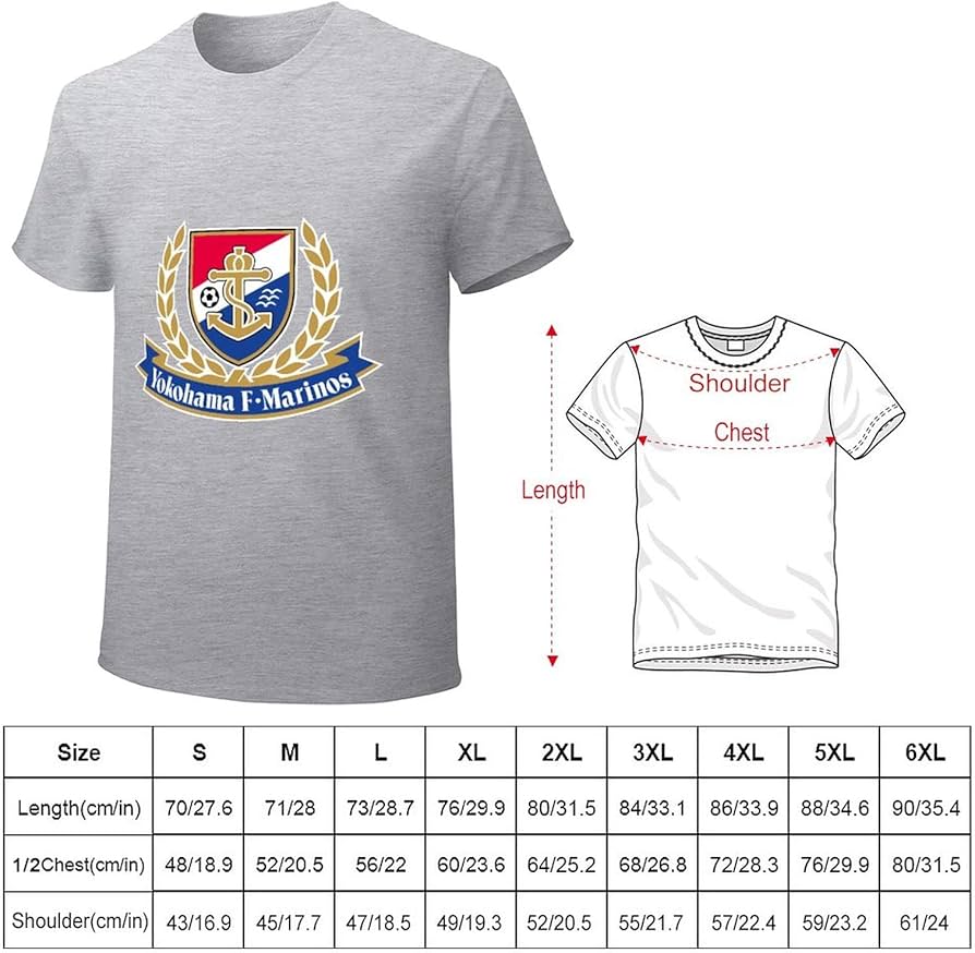 Amazon.co.jp: 横浜Fマリノス Tシャツ メンズ 半袖 コットン 男女兼用