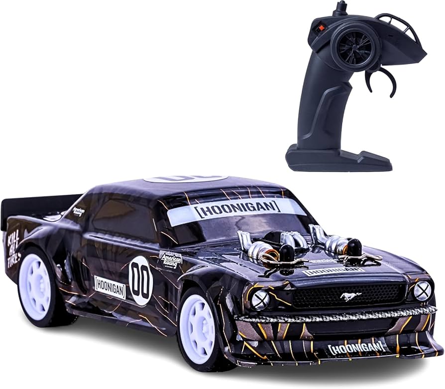 Amazon.co.jp: Flybar Hoonigan マスタングリモコンカー 子供用 – RC