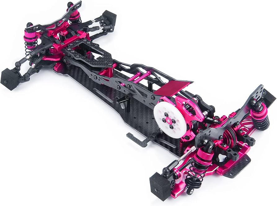 Amazon.com: MOHERO Metal Alloy & Carbon Fiber Chassis Frame Kit