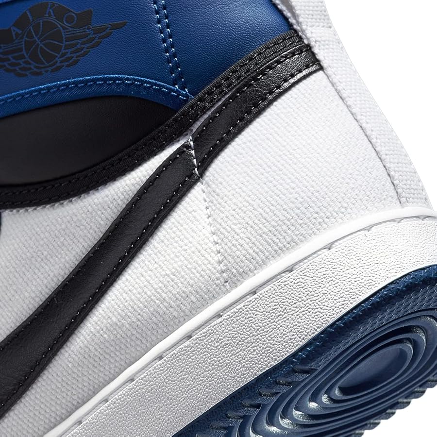 Amazon.com | Jordan Men's 1 Retro AJKO Storm Blue/Black-White