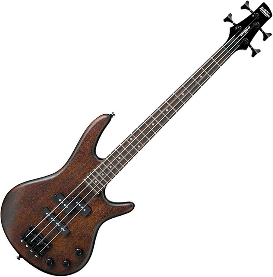 Amazon.com: Ibanez GSRM20BWNF MiKro - Walnut Flat : Musical