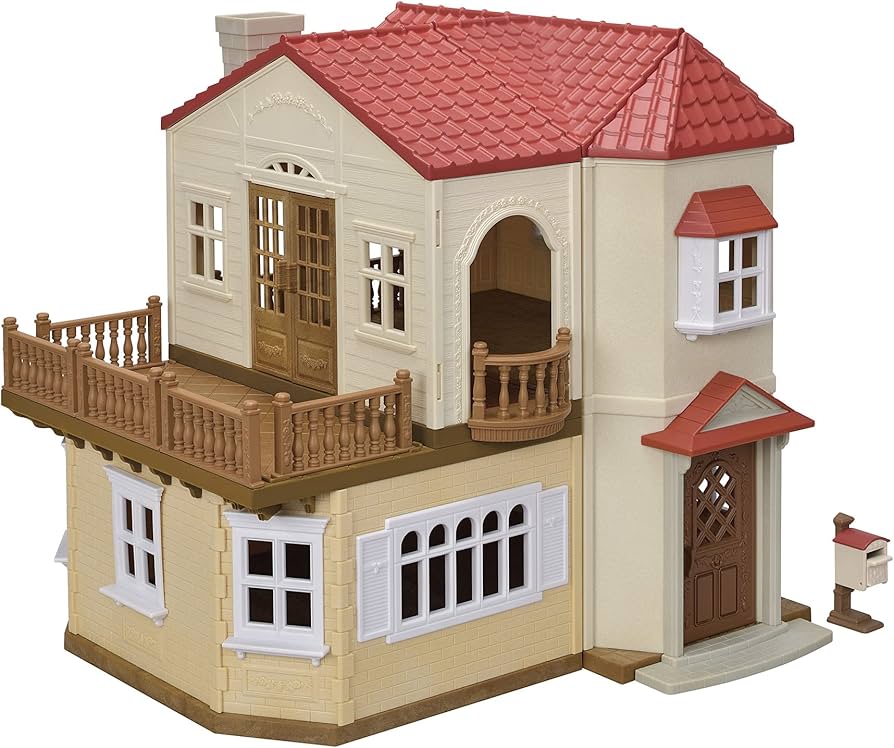 Amazon.co.jp: Epoch Sylvanian Family House, Large House with Red