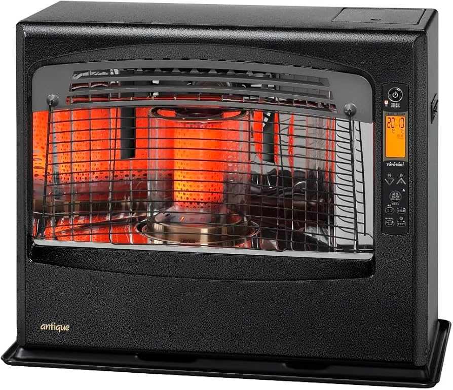 Amazon | トヨトミ 石油ファンヒーター アンティークモデル (木造18畳