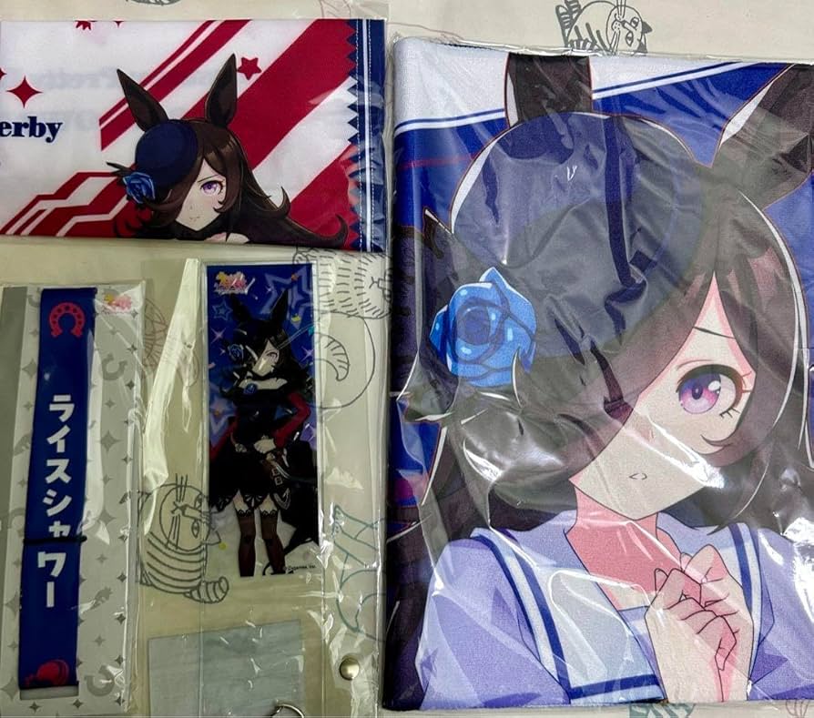 ライスシャワー オリィザ アクスタ 缶バッジ等 50点セット ウマ娘