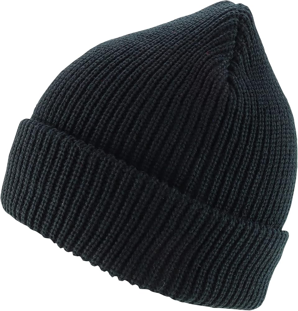 Armycrew 100% Acrylic Oversized XXL Thick GI Watch Cap Ribbed Knit