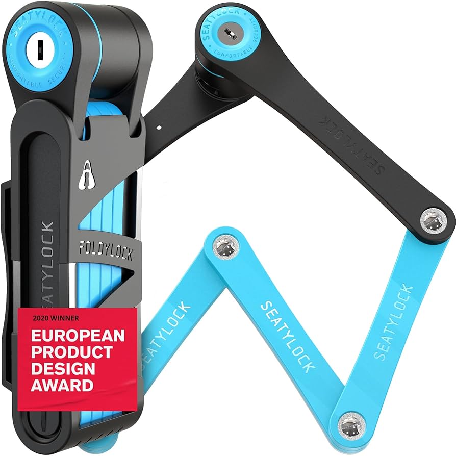 Amazon.com : Seatylock FoldyLock Compact Folding Bike Lock - Award